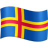 Åland Islands Flag on Facebook