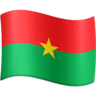 Burkina Faso Flag on Facebook