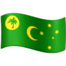 Cocos (keeling) Islands Flag on Facebook