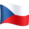 Czechia Flag on Facebook