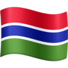 Gambia Flag on Facebook