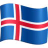 Iceland Flag on Facebook