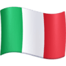Italy Flag on Facebook