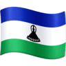 Lesotho Flag on Facebook