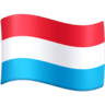 Luxembourg Flag on Facebook