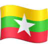 Myanmar (burma) Flag on Facebook