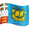St. Pierre & Miquelon Flag on Facebook