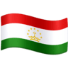 Tajikistan Flag on Facebook