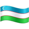 Uzbekistan Flag on Facebook