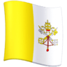 Vatican City Flag on Facebook