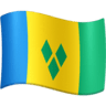 St. Vincent & Grenadines Flag on Facebook