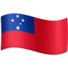 Samoa Flag on Facebook