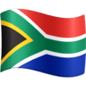 South Africa Flag on Facebook