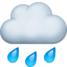 Cloud With Rain on Facebook