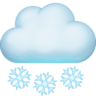 Cloud With Snow on Facebook