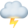 Cloud With Lightning on Facebook