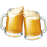 Clinking Beer Mugs on Facebook