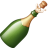 Bottle With Popping Cork on Facebook