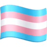 Transgender Flag on Facebook