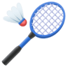 Badminton Racquet And Shuttlecock on Facebook