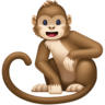 Monkey on Facebook