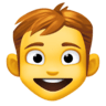 Boy on Facebook