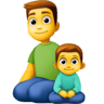 Family: Man, Boy on Facebook