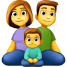 Family: Man, Woman, Boy on Facebook