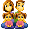 Family: Man, Woman, Girl, Girl on Facebook