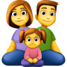 Family: Man, Woman, Girl on Facebook