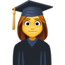 Woman Student on Facebook
