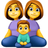 Family: Woman, Woman, Boy on Facebook