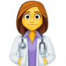 Woman Health Worker on Facebook