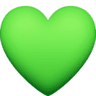 Green Heart on Facebook