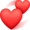 Revolving Hearts on Facebook