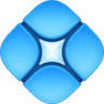 Diamond Shape With A Dot Inside on Facebook