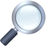 Right-pointing Magnifying Glass on Facebook