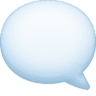 Left Speech Bubble on Facebook