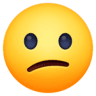 Confused Face on Facebook