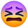 Confounded Face on Facebook