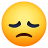 Disappointed Face on Facebook