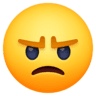 Angry Face on Facebook