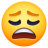 Weary Face on Facebook