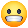 Grimacing Face on Facebook
