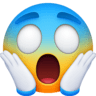 Face Screaming In Fear on Facebook
