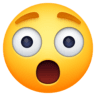 Astonished Face on Facebook