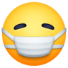 Face With Medical Mask on Facebook