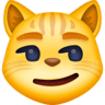 Cat Face With Wry Smile on Facebook