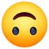 Upside-down Face on Facebook