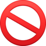 No Entry Sign on Facebook